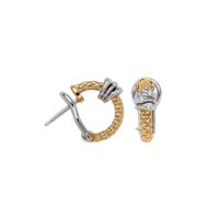 Orecchini Fope Donna Prima in Oro giallo Diamante 0.08 Ct 74608OX_BB_G_XBX_000 - 74608OX_BB_G_XBX_000